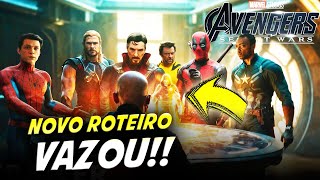 ISSO MUDA TUDO!! VAZOU A NOVA TRAMA DE VINGADORES 5 NA MARVEL STUDIOS !!