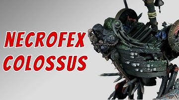 Kitbashing A Necrofex Colossus From Total War: Warhammer