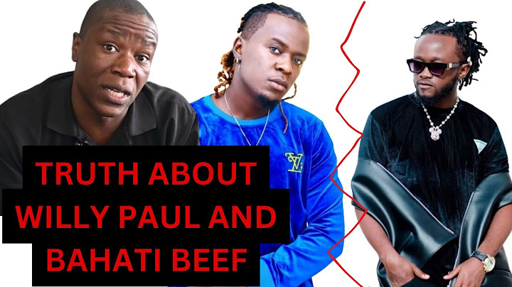 UNTOLD TRUTH ON LEGAL ACTION AGAINST WILLY PAUL BY DIANA BAHATI -TRUTHWATCHDOG