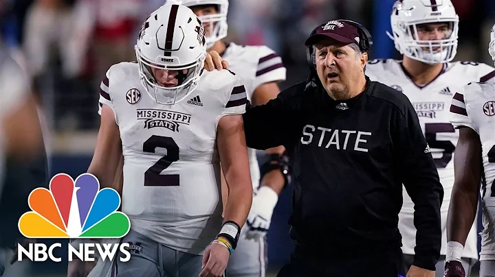 Mississippi State University Head Coach Mike Leach...
