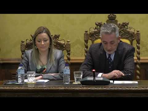 Primer Pleno con Cándido Simarro como concejal no adscrito