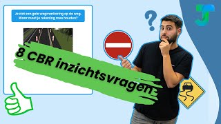 8 CBR Inzichtvragen | CBR Auto Theorie Examen 2023 |