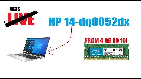 RAM Upgrade for HP 14-dq0052dx