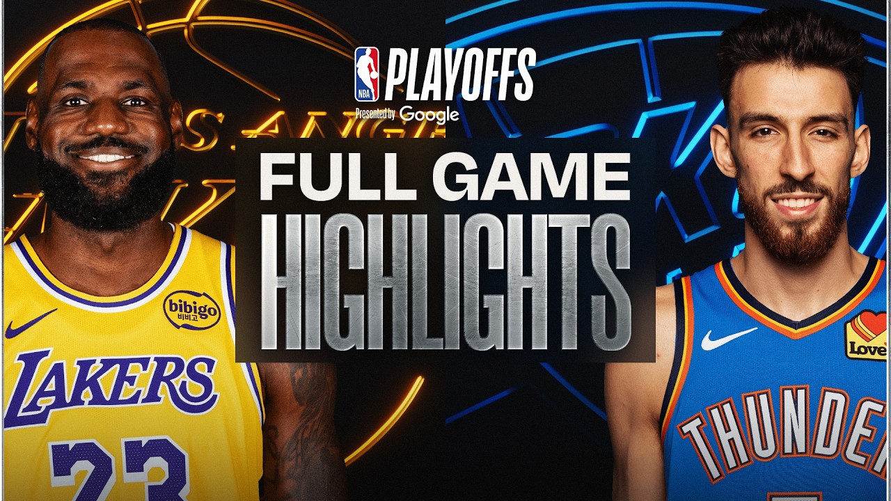 NBA: Oklahoma City Thunder vs Los Angeles Lakers