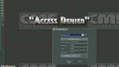 Troubleshooting Alnet CMS Client Software - Error: Access Denied
