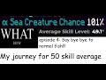 100% Sea Creature Chance | Road to 50 Skill Average [4] | Hypixel Skyblock