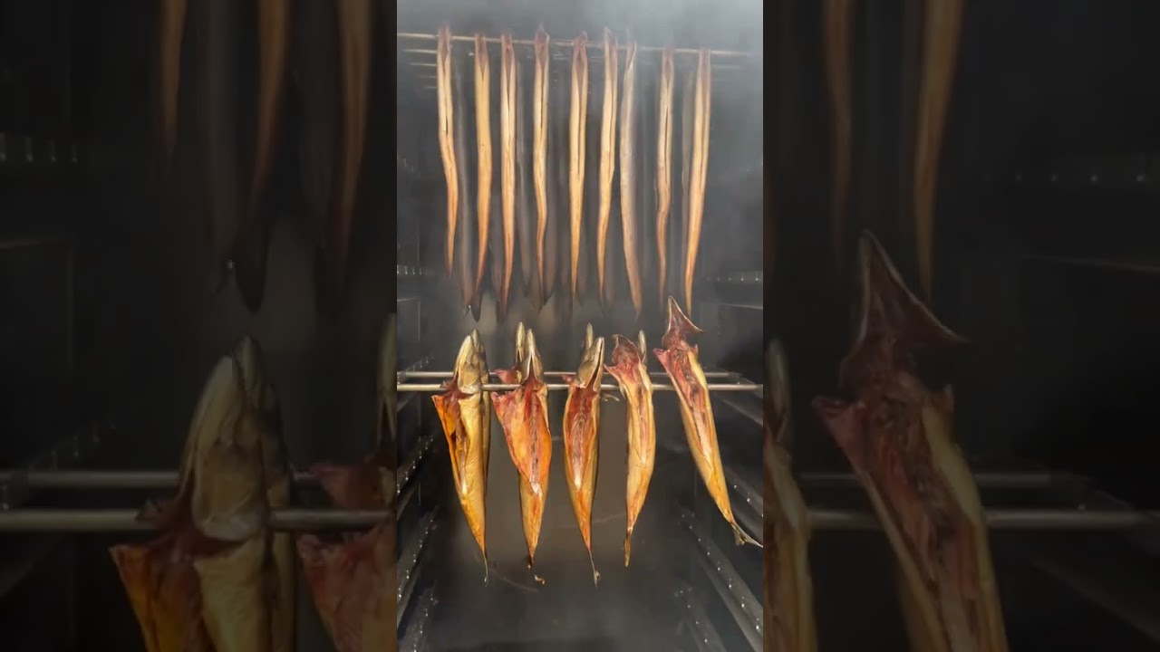 Smoking eel with the smokehouse from Prins — a true Dutch delicacy 🇳🇱🔥