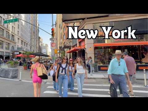 New York, الولايات المتحدة | Midtown | جولة في وسط المدينة 4K