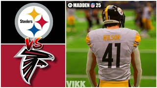 Steelers vs Falcons Week 1 Simulation (Madden 25 Rosters)