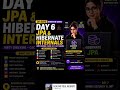 🚀 DAY 6 — JPA & HIBERNATE INTERNALS INTERVIEW QUESTIONS