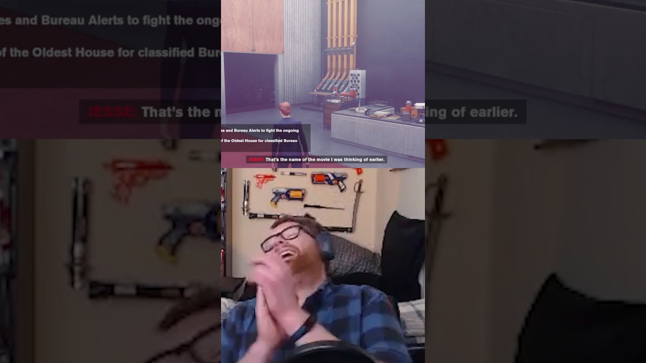 One of the hardest laughs I've had on stream