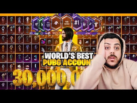 #1 ექაუნთი მსოფლიოში  30.000.000$ 60 ცალი M416 😱😱😱 | ამდენი სეტი და იარაღი არგექნებათ ნანახი