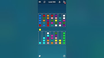 BALL SORT PUZZLE LEVEL 392