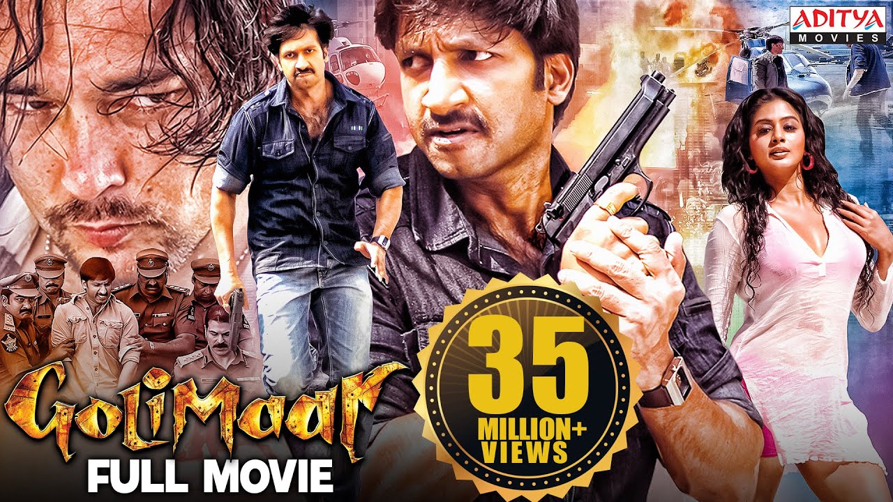 Golimaar New Released Hindi Dubbed Full  Movie New Hindi Dubbed Movie 2022 Gopichand Priyamani