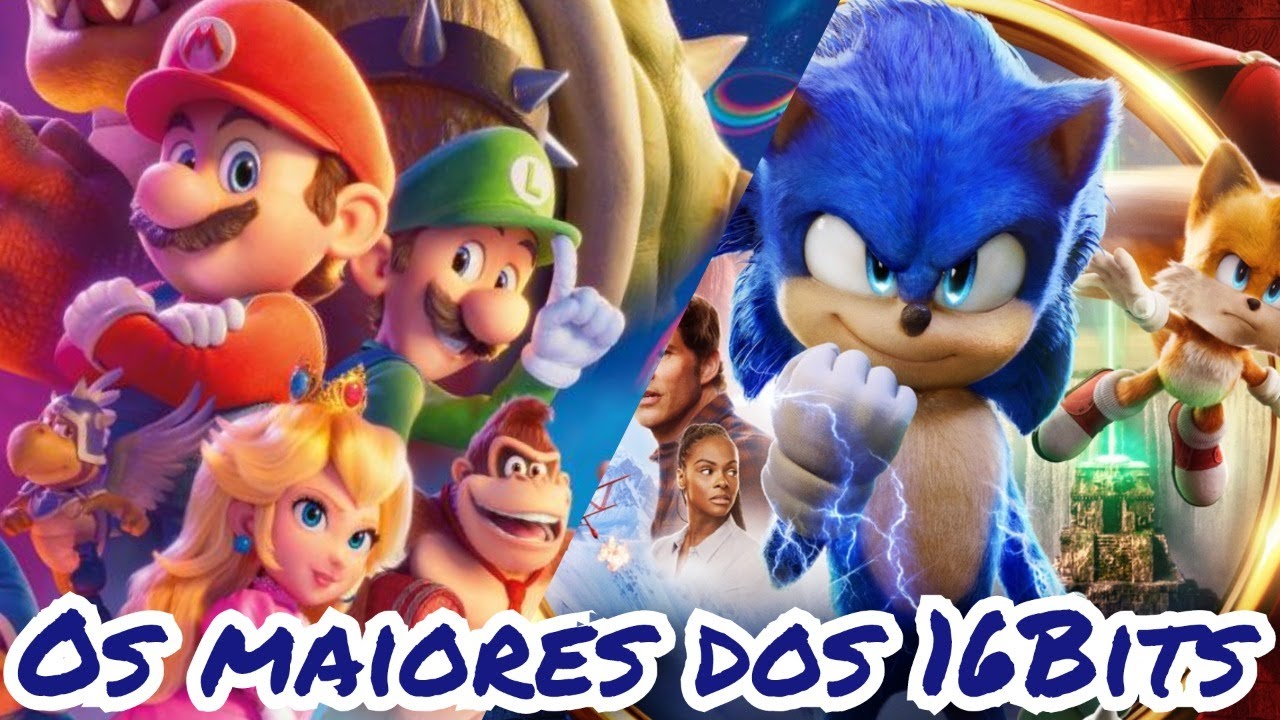 Filme Super Mario Bros supera bilheterias de Sonic e Mortal Kombat