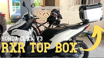 Top box installation | Honda Click 125 V3 | Nary Moto