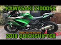 Kawasaki Z1000SX 2018 QUICKSHIFTER // Healtech IQSE V2 easy, FASTer AND LOUD