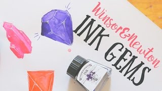 Winsor & Newton GOLD Drawing Ink REVIEW - Video #106 