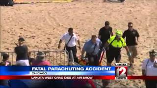 US Army skydiver dies from Chicago air show injuries