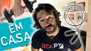 TREINO EM CASA - QUE MATERIAL PRECISO?