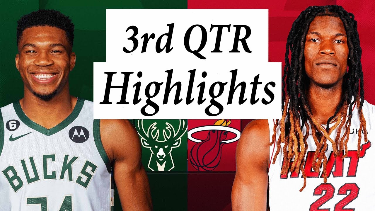 Miami Heat vs. Milwaukee Bucks Full Highlights 3rd QTR Apr 16 2022