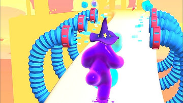 Blob Runner 3D Max Level Fun Android Gameplay | Blob Runner 3D Best Android  iOS Game | Level 31-35