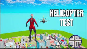 Helicopter Test | Evil Superhero Game Test #5 | Unity Project
