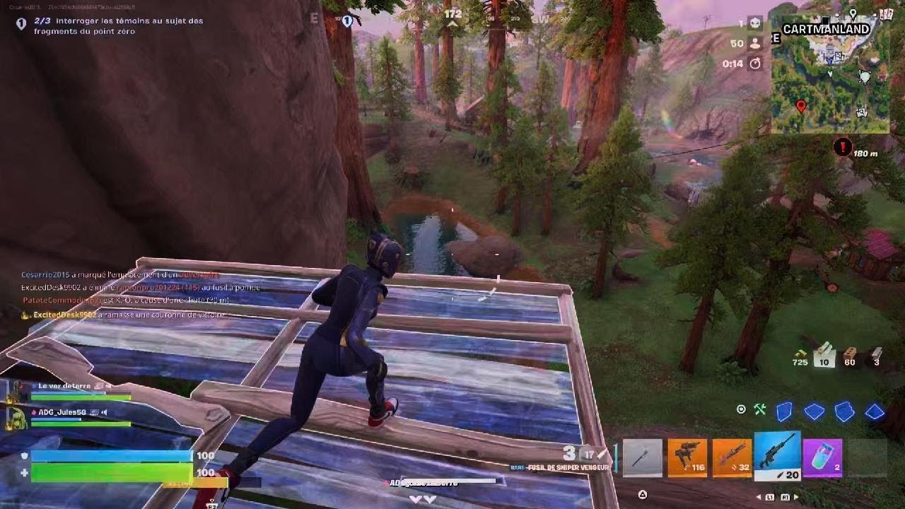 Croiser c'est pour faire top 1 avec Martin et Jul.