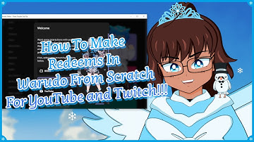 How To Make Redeems In Warudo From Scratch For YouTube and Twitch!!!