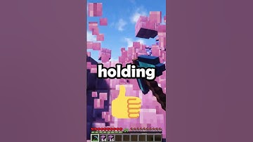 did you count how many blocks i mined? 🤔 #minecraft #minecraftshorts #shortsyoutube