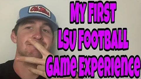 My first LSU Football Game Experience