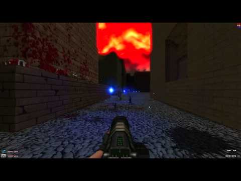 Видео: Brutal Doom v19 with SSAO, DoF, Bloom etc. (QEffectsGL for Zandronum)