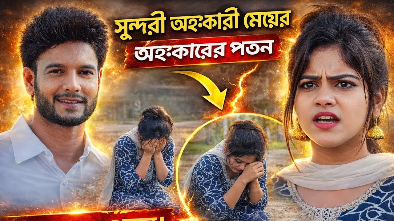 সুন্দরী অহংকারী মেয়ের অহংকারের পতন new bangla natok 