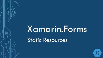 Xamarin Static Resources
