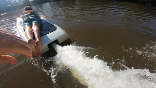 Quickest JetBoard yet? Electric board with super high thrust water jet and JetSki level acceleration