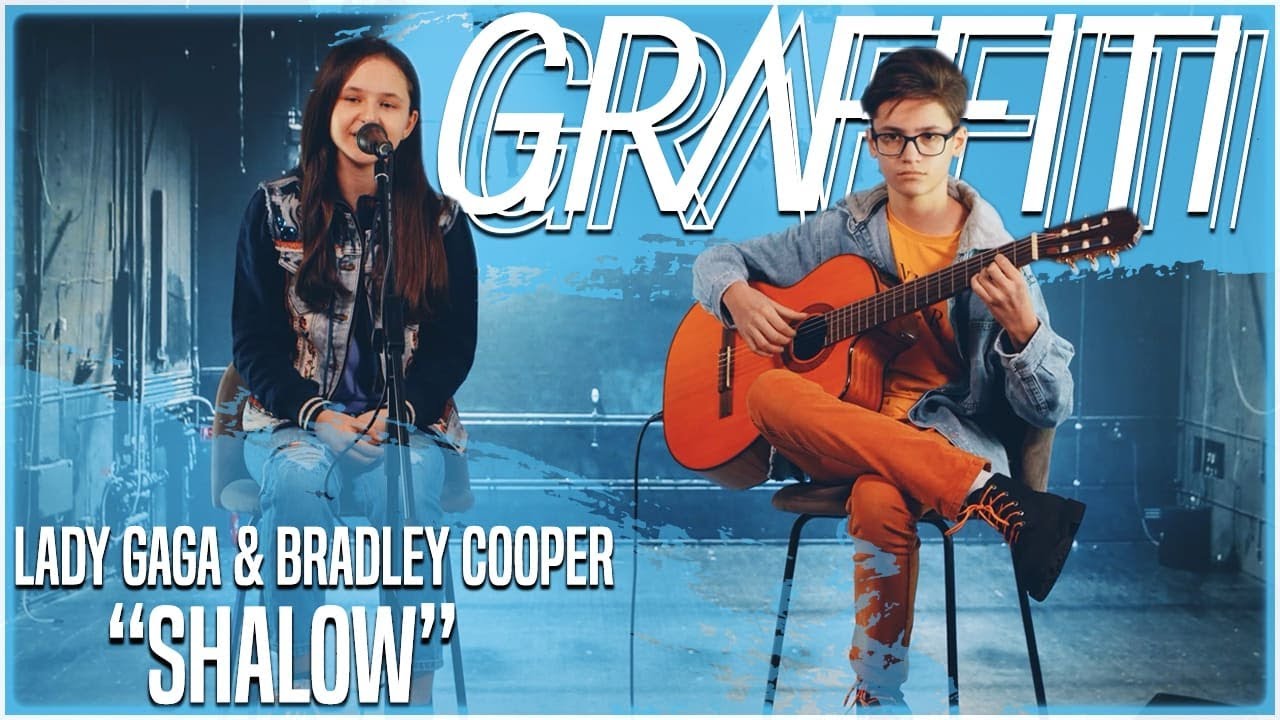 GRAFFITI - Shallow (live acoustic cover) by Bradley Cooper and Lady Gaga