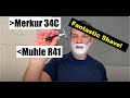 What’s In Between a Merkur 34C and a Muhle R41 Razor? #shaving #razor #skincare #mensgrooming