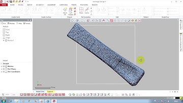 How to Reverse Engineer : Scan to CAD Process in Minutes! (Step 2) #engineering #mechanical #science
