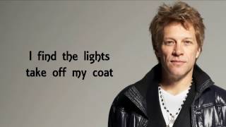 Bon jovi - Scars On This Guitar Song + lyrics chords