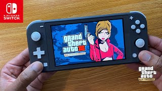 GTA 3 - The Definitive Edition Nintendo Switch Lite Gameplay screenshot 4