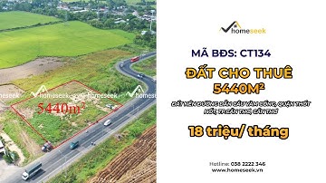 [CT134] Đất nền đường dẫn cầu Vàm Cống, quận Thốt Nốt, TP.Cần Thơ, Cần Thơ - 5440m2