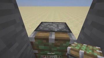 Minecraft 1.11  | Hidden piston door using Observer block!