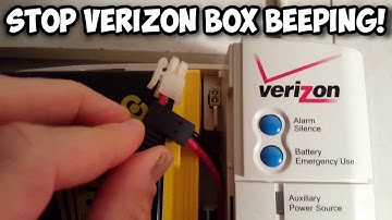 Stop Verizon Fios Box Beeping