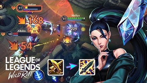 KAI’SA BEST FOR ADC NOW!! (BUILD&RUNES) WILD RIFT GAMEPLAY