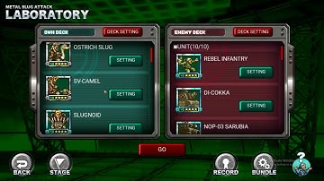 Metal Slug Attack: Unit Showcase - Regular Army Slugs 01