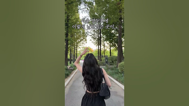 서울에 이렇게 낭만있는 곳 있는 걸 이제 알았다...❤️