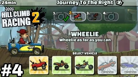 Hill Climb Racing 2 - Gameplay Walkthrough Part 4 - Journey To The Right  (iOS, Android)