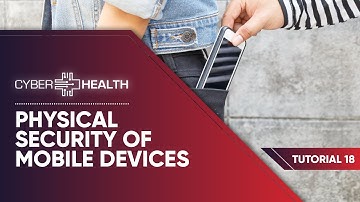 Physical security of mobile devices