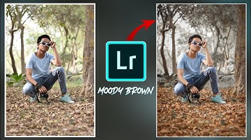 How To Edit Moody Brown In Lightroom | Lightroom Editing | Lightroom Mobile Tutorial