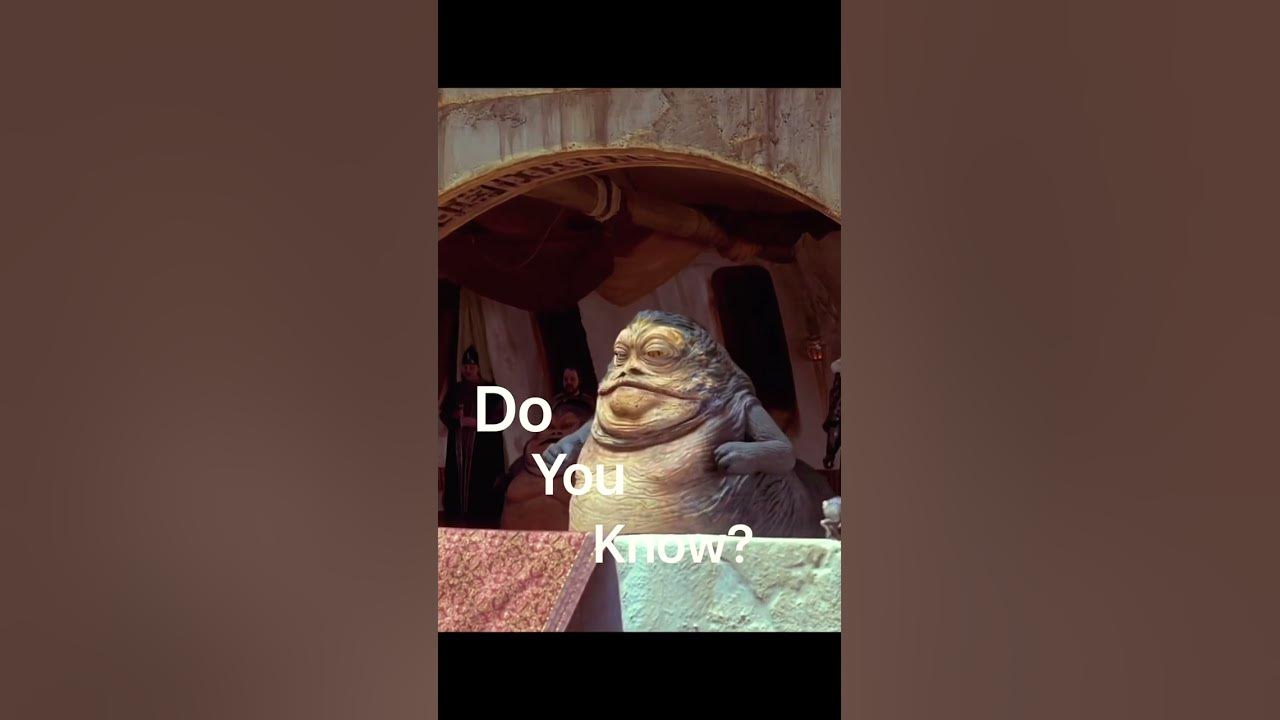 Who is Jabba the Hut?! #shorts #starwars #disney